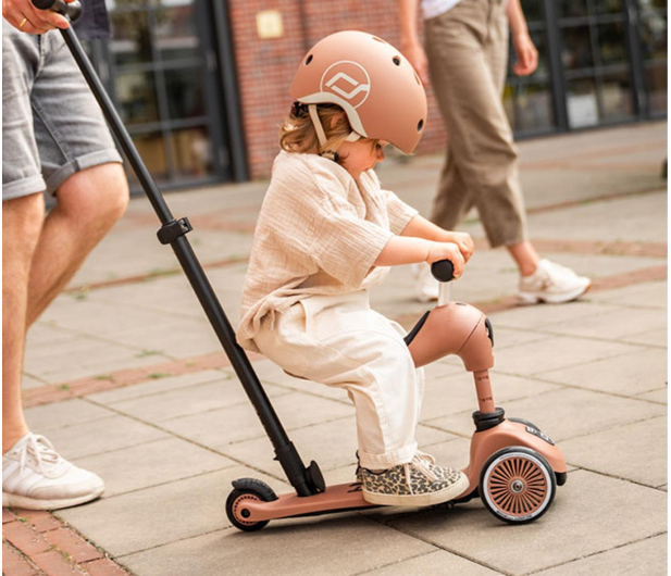 Scoot & Ride Highwaykick 1 Push and Go 2w1 Jeździk i hulajnoga Mocha - 1356966 - zdjęcie 11